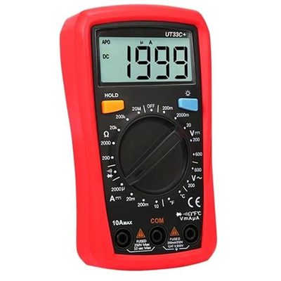 Powermaster UT-33C+ AC/DC 600V Multimetre Dijital Ölçü Aleti