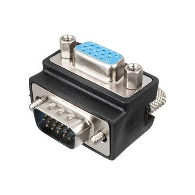 Powermaster Vga Dişi Erkek Çevirici 90° Derece L Tip
