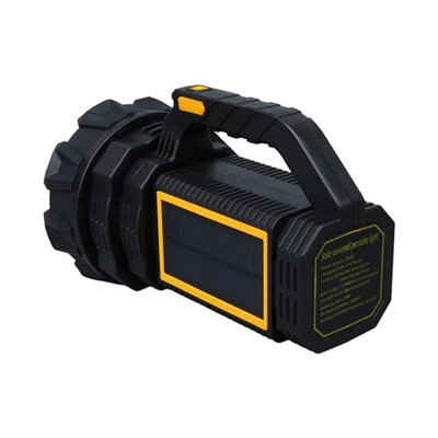 Powermaster W5191 Solar Şarjlı El Feneri Uzun Mesafe Işıldak