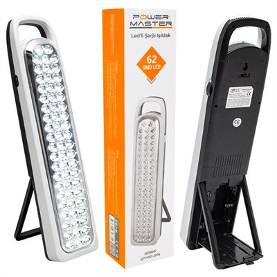 Powermaster Yajia YJ-6828A 62 Ledli Şarjlı Işıldak