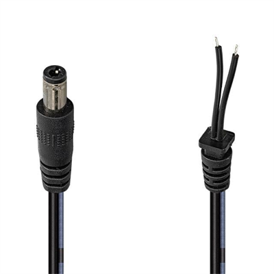 Powermsater PM-32445 1.2Metre Notebook Adaptör Jacklı Kablo 5.5*2.5 Uç