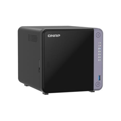 QNAP TS-432X-4G 4 Disk Yuvalı NAS | 4GB RAM, 2.5GbE & 10GbE, PCIe Gen3