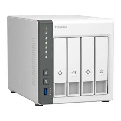 QNAP TS-433 4GB RAM 4 Disk Yuvalı NAS | 88TB Destek, 2.5GbE, USB 3.0 & 2.0