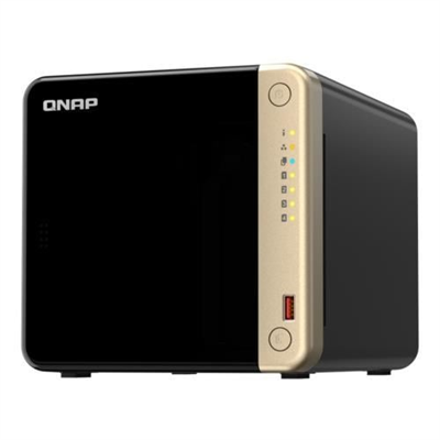 QNAP TS-464 4 Disk Yuvalı NAS | 8GB RAM, Intel Celeron N5095, 2.5GbE, HDMI 2.1