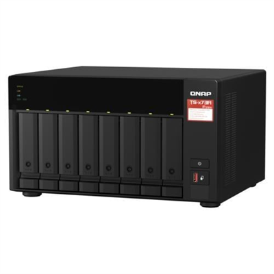 QNAP TS-873A-8G 8 Disk Yuvalı NAS | AMD Ryzen V1500B, 8GB DDR4, PCIe ve 2.5GbE