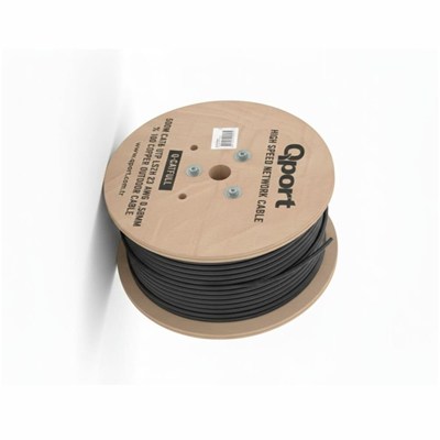 Qport Q-CATFULL 23AWG CAT6 500mt LSZH Outdoor %100 Saf Bakır Kablo