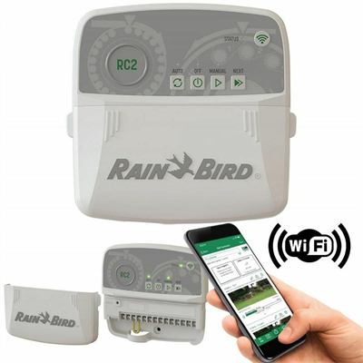 Rain Bird RC2 Wi-Fi Dahil İç Mekan Sulama Kontrol Ünitesi - 6 İstasyon