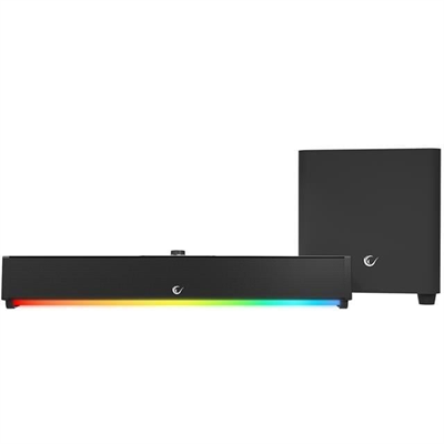 Rampage RM-1 Soundwave Plus Siyah 2x15 Watt+34 Watt BT+USB+AUX+TF Kartlı Gaming Soundbar