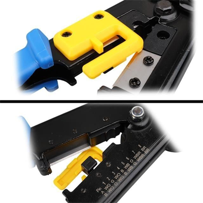 S-Line EA2 Yeni Nesil EZ-45 RJ45/RJ11 Açık Uçlu Ez Rj45 İkili Çakma Pense