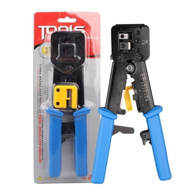 S-Line EA2 Yeni Nesil EZ-45 RJ45/RJ11 Açık Uçlu Ez Rj45 İkili Çakma Pense