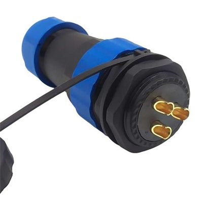 SD28 Su Geçirmez 3 Pin  Erkek-Dişi Yuvarlak 28 Mm Konnektör