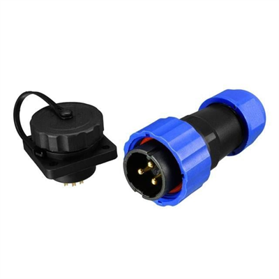 SD28 Su Geçirmez 3 Pin 28 Mm Dörtgen Konnektör