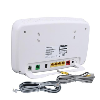 Sagemcom Fast 5366S AC1750 Wifi 5 2.4Ghz 5Ghz Dualband 4 Port Vdsl Wan Gigabit Voip Kablosuz Modem