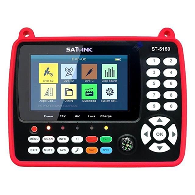 Satlink ST-5150 Combo DVB-S/S2/C/T/T2  - 4.3 Ekranlı Görüntülü Full HD Uydu Yön Bulucu