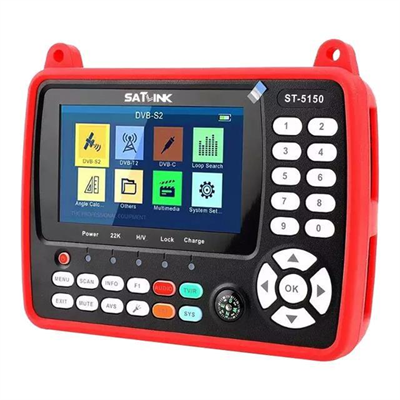 Satlink ST-5150 Combo DVB-S/S2/C/T/T2  - 4.3 Ekranlı Görüntülü Full HD Uydu Yön Bulucu