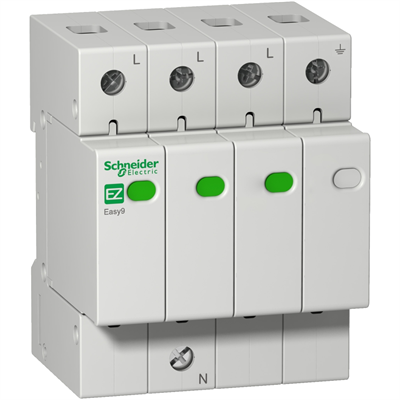 Schneider Electric EZ9L33745 Easy9 Tip 2 Parafudr 3P+N 45kA