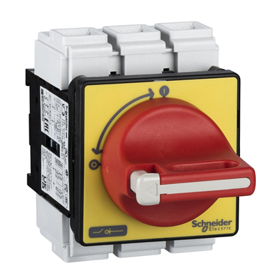 Schneider VCF3 Emniyet Şalteri 3x63A. Sarı/Kırmızı