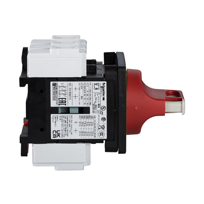 Schneider VCF4 Emniyet Şalteri 3x80A. Sarı/Kırmızı