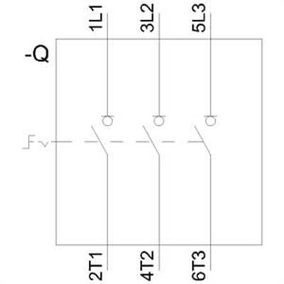 Siemens 3LD2203-0TK53 Emniyet Şalteri 3x32A. Sarı/Kırmızı