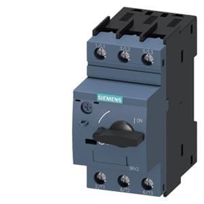 Siemens 3RV2021-1GA10 Motor Koruma Şalteri 4,5-6,3A. Boy:S0
