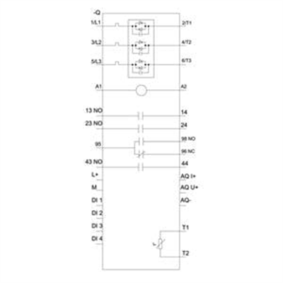 Siemens 3RW5525-1HA14 Softstarter 30kW 63A. 110-250V Ac