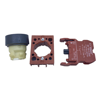Siemens 3SB1202-0AB01 Komple Start-Stop Butonu Siyah