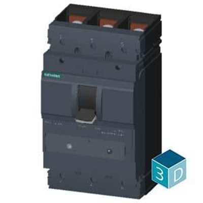 Siemens 3VA1463-4EF32-0AA0 Kompakt Şalter 630 Amper 36kA Tm240