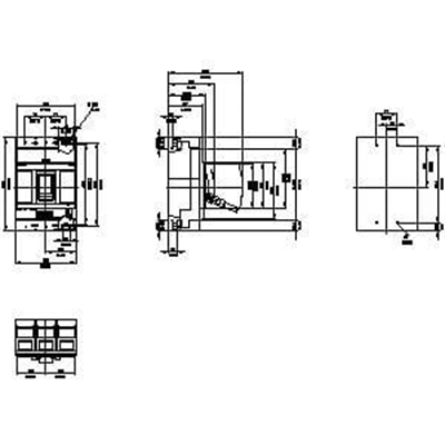 Siemens 3VA2510-5HL32-0AA0 Kompakt Şalter 1000A. 55 kA ETU320