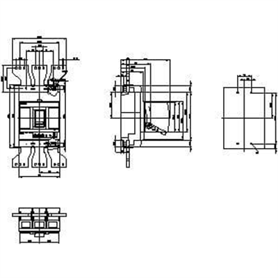 Siemens 3VA2612-5HL32-0AA0 Kompakt Şalter 1250A. 55kA ETU320