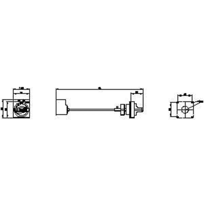 Siemens 3VA9157-0FK25 Döner Kurma Kolu Milli Sarı/Kırmızı