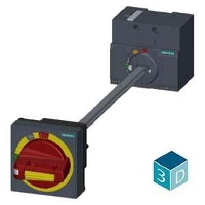 Siemens 3VA9157-0FK25 Döner Kurma Kolu Milli Sarı/Kırmızı