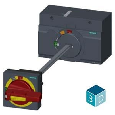 Siemens 3VA9467-0FK25 Döner Kurma Kolu Milli Sarı/Kırmızı