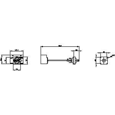 Siemens 3VA9467-0FK25 Döner Kurma Kolu Milli Sarı/Kırmızı