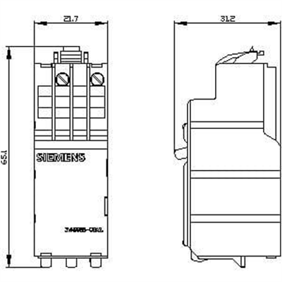 Siemens 3VA9988-0BA23 Stf-Açtırma Bobini 208-277V Ac