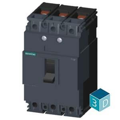 Siemens 3VM1063-3ED32-0AA0 Kompakt Şalter 63A. 25kA TM210 Ayarsız