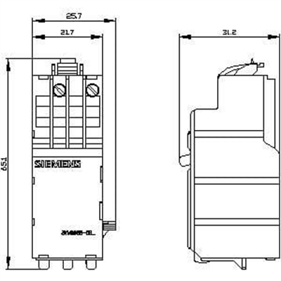 Siemens 3VM9908-0BL33 Açtırma Bobini 208/277V Ac / 220/250V Dc
