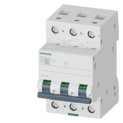 Siemens 5SL6320-7YA Otomatik Sigorta C Tipi 3 Fazlı 20 Amper 6kA