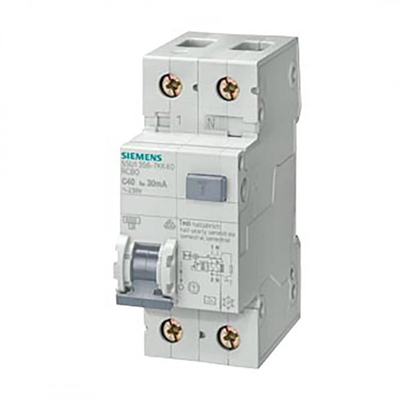 Siemens 5SU1353-1KK16 Otomatik Sigorta+Kaçak Akım 2x16A. 30mA Ac
