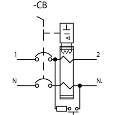 Siemens 5SV4312-0 Kaçak Akım Monofaze 25A/30Ma