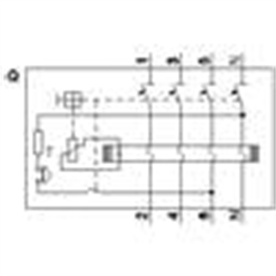 Siemens 5SV4642-0 3x25A 300mA 3F N 70mm Kaçak Akım Rölesi