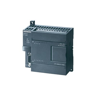 Siemens 6ES7 211-0BA20-0XB0 SIMATIC S7-200 CPU 221 Compact PLC | 6 DI / 4 DO Relay