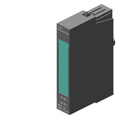 Siemens 6ES7132-4BD02-0AA0 ET200S 4 DO 24V DC 0.5A Dijital Çıkış Modülü