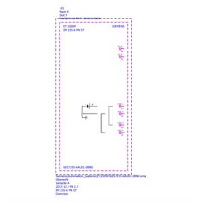 Siemens 6ES7155-6AU01-0BN0 SIMATIC ET 200SP IM 155-6PN ST PROFINET Arayüz Modülü