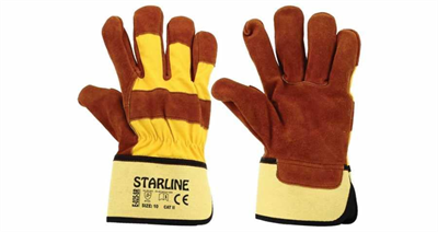 Starline E-025-SR Deri İş Eldiven 10XL i