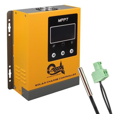 Sunsolar MPK40 MPPT Solar Şarj Kontrol Cihazı 40A (12V/24V/36V/48V Otomatik) 250V Maksimum PV LCD Ekranlı RS485 Portlu