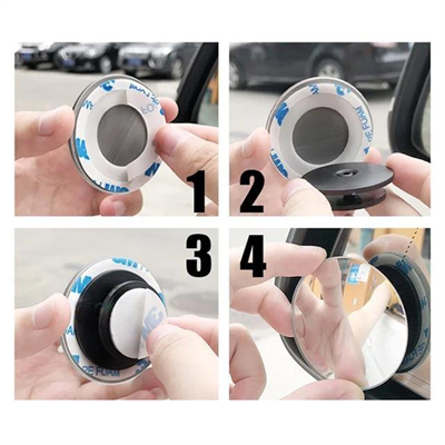 Sunup SN-14760 Üniversal Kör Nokta Aynası Motosiklet - Araba 360 Derece Açılı 3M Yapışkanlı (2Li Paket)