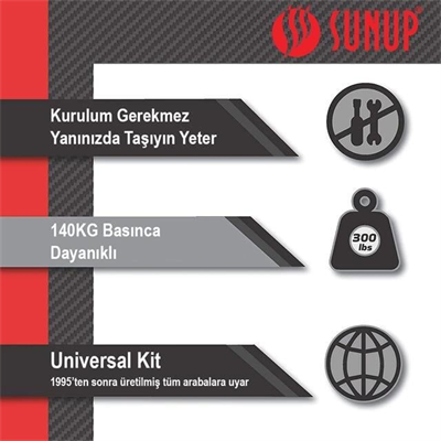 Sunup SN-26713 Araç İniş Destek Kolu Cam Kırıcı Fener Emniyet Kemeri Kesici Çok Fonksiyonlu