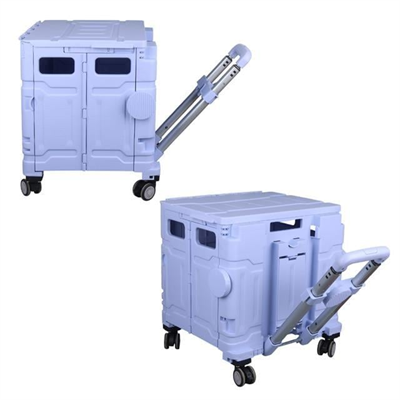 Sunup SN-26967 Katlanabilir Market Pazar Kamp Tekerlekli Alışveriş Arabası 60KG Kapasiteli