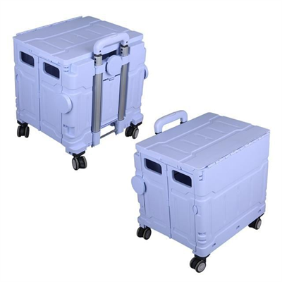 Sunup SN-26967 Katlanabilir Market Pazar Kamp Tekerlekli Alışveriş Arabası 60KG Kapasiteli