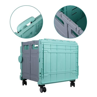 Sunup SN-26968 Katlanabilir Market Pazar Kamp Tekerlekli Alışveriş Arabası 60KG Kapasiteli